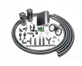 Radium Engineering Fluid Lock Dual Catch Can Kit Subaru Ej Turbo 2002-2021
