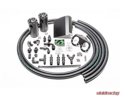 Radium Engineering Fluid Lock Dual Catch Can Kit Subaru Ej Turbo 2002-2021 - 20-0608-FL