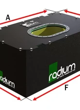 Radium Engineering 10.5 Gallon Spare Tire R10.5A Radium Fuel Cell                                     - 20-0611 - Image 7