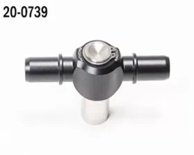 Radium Engineering 16MM SAE Male Double Banjo Press-Fit RB26DETT Intake Or Exhaust