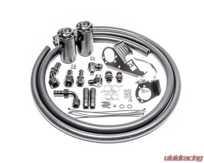 Radium Engineering Fluid Lock Dual Catch Can Kit Subaru WRX 2022+ - 20-0756-FL