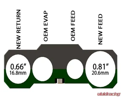 Radium Engineering Fuel Line Retaining Kit Toyota Supra Mk5 2020-2024 - 20-0762