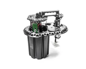 Radium Engineering FCST-X Brushless Ti Automotive E5LM Fuel Cell Surge Tank (Pumps NOT Included)