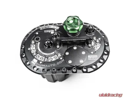 Radium Engineering FCST-X Brushless Ti Automotive E5LM Fuel Cell Surge Tank (Pumps NOT Included) - 20-1993-00