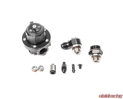 Radium Engineering Black 8AN Orb Direct Mount Regulator - 20-1623-00