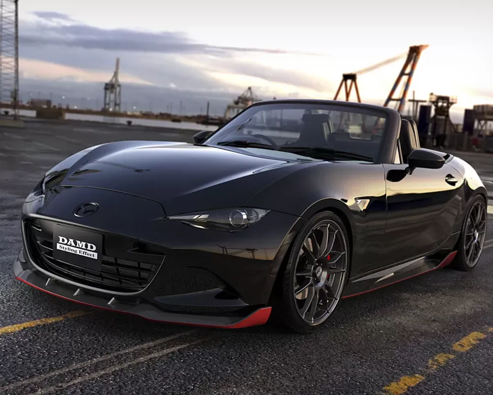 DAMD CFRP 4pcs Aero Complete Kit Mazda MX5 Dark Night 2005-2015 - DMD-4P-CF-ND5