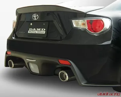 DAMD FRP Black Edition Rear Under Diffuser Toyota GT86 | Scion FR-S | ZN6 2012-2016 - DMD-EDRD-FRP-FRS