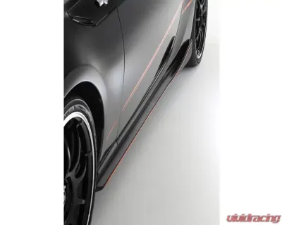 DAMD FRP Black Edition Side Under Step Toyota GT86 | Scion FR-S | ZN6 2012-2016 - DMD-EDSS-FRP-FRS