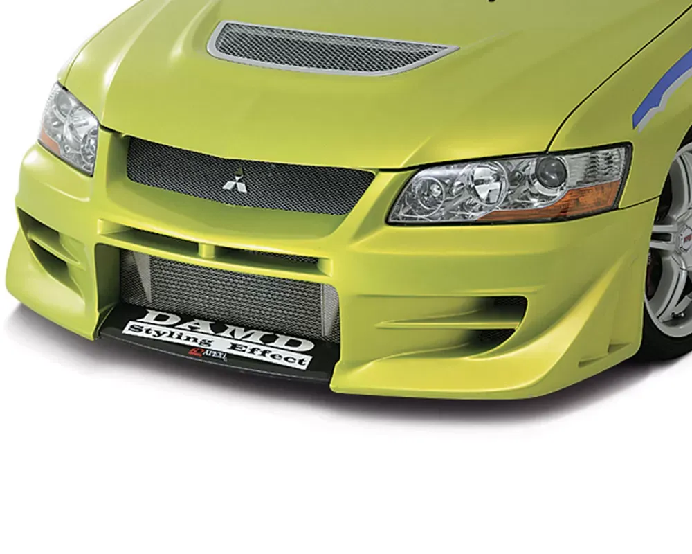 DAMD CFRP Front Bumper Garnish Mitsubitsi Lancer Evolution 8-9 2003-2005 - DMD-FG-CFRP-EVO10