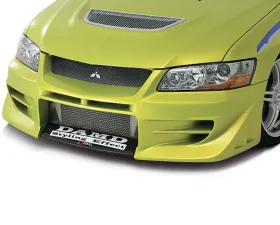 DAMD CFRP Front Bumper Garnish Mitsubitsi Lancer Evolution 8-9 2003-2005