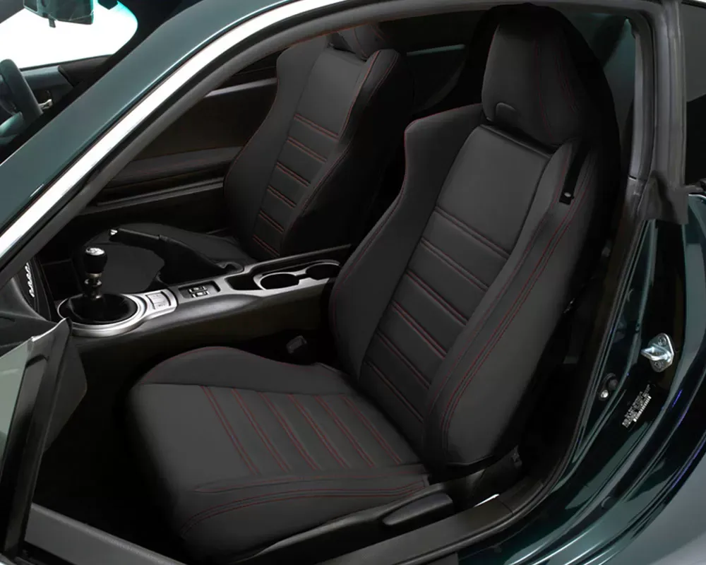 DAMD Black with Red Stitching Premium Fit Seat Cover Scion FR-S | ZN6 2013 - DMD-GA-01