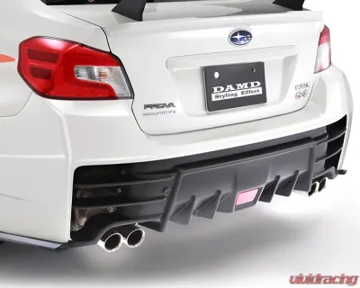 DAMD CFRP Rear Bumper and Extension Subaru WRX S4 | STI 2014 - DMD-RB-CF-VAB