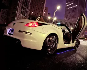 DAMD No Paint Styling Effect Rear Under Spoiler Nissan Z33 | 350Z 2002-2006