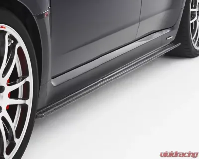 DAMD CFRP Side Skirt Extension Subaru Impreza WRX STI (GV) 2008-2014 - DMD-SU-CF-GRB