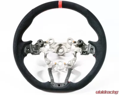 DAMD Leather Steering Wheel with Red Stitching Mazda CX-3 | CX-5 | CX-8 2002-2017 - DMD-SW-SS360ML