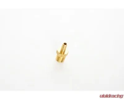 Precision Turbo & Engine Compressor Cover Air Fitting 1/8" NPT To 1/4" Hose Barb Straight Brass - 13-05-0003
