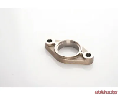 Precision Turbo & Engine 39mm Wastegate Outlet Stainless Flange Thru Hole - PBO085-1108