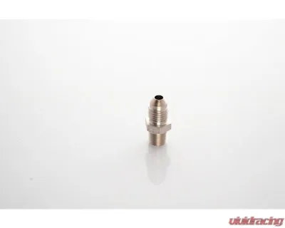 Precision Turbo & Engine -6 An To 1/8" NPT Steel Turbo Oil Feed Fitting - PFT047-3042