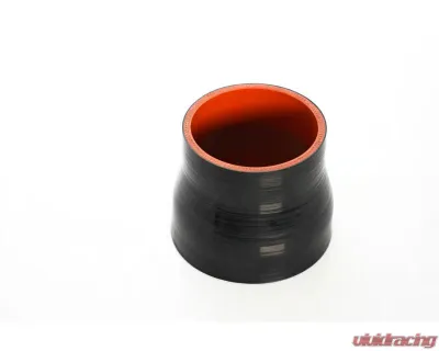 Precision Turbo & Engine 5" Long 4-Ply Black Nomex Silicone 2.5" - 3" Reducer Hose - PTP076-3006