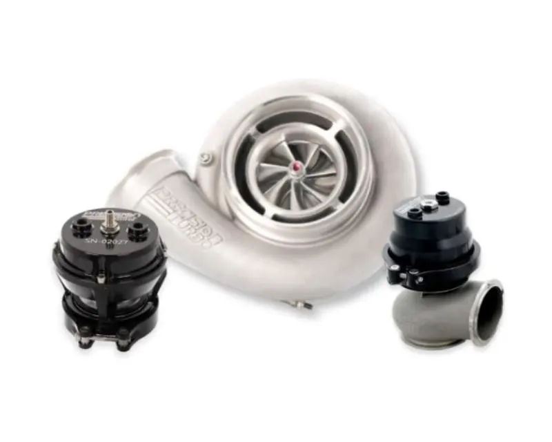 Precision Turbo & Engine Turbo Package 1-8284 T5 1.08 A/R Turbo 1-66mm Wastegates 1-64mm BOV - XT-82T508