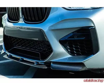 Auto Tecknic Dry Carbon Performante Aero Splitter & Center Lip Set BMW F97 X3M | F98 X4M 2018-2021 - ATK-BM-0025