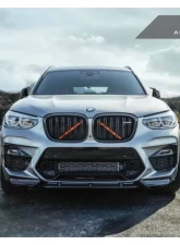Auto Tecknic Dry Carbon Performante Aero Splitter & Center Lip Set BMW F97 X3M | F98 X4M 2018-2021                                     - ATK-BM-0025 - Image 8