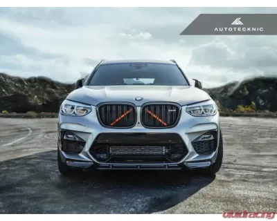Auto Tecknic Dry Carbon Performante Aero Splitter & Center Lip Set BMW F97 X3M | F98 X4M 2018-2021 - ATK-BM-0025