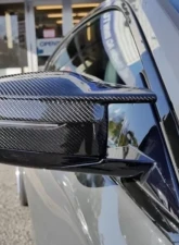 Autotecknic G8X Style M-Inspired Mirror Covers Right Hand Drive Carbon Fiber BMW 3-Series G20 | 4-Series G22                                     - ATK-BM-0109-RHD - Image 3