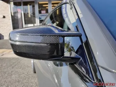 Autotecknic G8X Style M-Inspired Mirror Covers Right Hand Drive Carbon Fiber BMW 3-Series G20 | 4-Series G22 - ATK-BM-0109-RHD