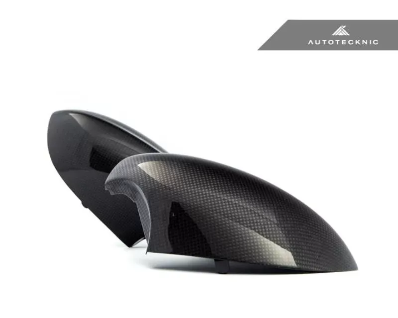 AutoTecknic Replacement Dry Carbon Mirror Covers Version II BMW E9X M3|E82 1M 2004-2013 - ATK-BM-0152-DCG-P