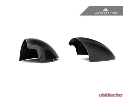 AutoTecknic Replacement Dry Carbon Mirror Covers Version II BMW E9X M3|E82 1M 2004-2013 - ATK-BM-0152-DCG-P
