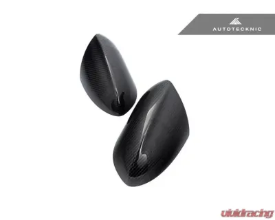 AutoTecknic Replacement Dry Carbon Mirror Covers Version II BMW E9X M3|E82 1M 2004-2013 - ATK-BM-0152-DCG-P