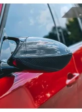 AutoTecknic Replacement Dry Carbon Mirror Covers Version II BMW E9X M3|E82 1M 2004-2013                                     - ATK-BM-0152-DCG-P - Image 5