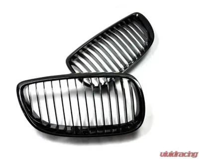 Auto Tecknic Front Grilles Replacement Glazing Black BMW E92 | E93 | M3 2004-2013 - ATK-BM-0176-G