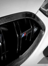 Autotecknic Replacement Dry Carbon Grille Surrounds BMW M8 F91 |  F92 |  F93 M8 2019-2021                                     - ATK-BM-0227-DCG - Image 4