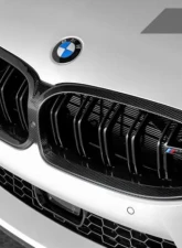 Autotecknic Replacement Dry Carbon Grille Surrounds BMW M8 F91 |  F92 |  F93 M8 2019-2021                                     - ATK-BM-0227-DCG - Image 5