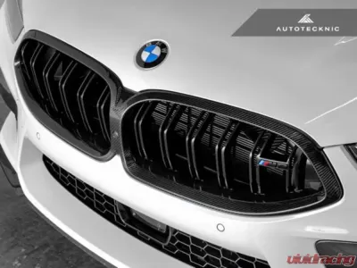 Autotecknic Replacement Dry Carbon Grille Surrounds BMW M8 F91 |  F92 |  F93 M8 2019-2021 - ATK-BM-0227-DCG