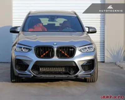 Autotecknic Dry Carbon Fiber Bumper Trim BMW F97 X3M | F98 X4M 2019+ - ATK-BM-0306