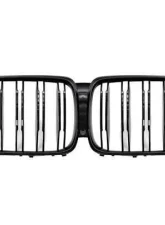 AutoTecknic Dual-Slat Front Grilles Black BMW X5 G05 2020-2021                                     - ATK-BM-0613-DS-GB - Image 5