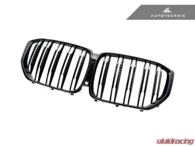 AutoTecknic Dual-Slat Front Grilles Black BMW X5 G05 2020-2021 - ATK-BM-0613-DS-GB