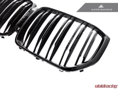AutoTecknic Dual-Slat Front Grilles Black BMW X5 G05 2020-2021 - ATK-BM-0613-DS-GB