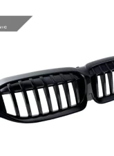 AutoTecknic Front Grilles Black BMW 330i | M340i G20 2018-2021                                     - ATK-BM-0615-OE-GB - Image 2