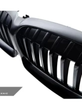 AutoTecknic Front Grilles Black BMW 330i | M340i G20 2018-2021                                     - ATK-BM-0615-OE-GB - Image 7