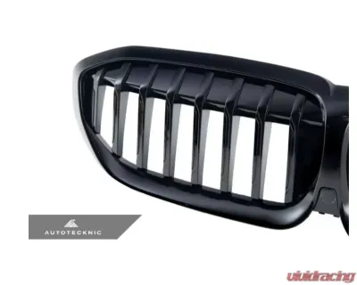 AutoTecknic Front Grilles Black BMW 330i | M340i G20 2018-2021 - ATK-BM-0615-OE-GB