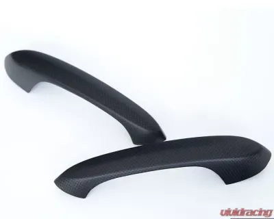 AutoTecknic Carbon Fiber Door Handle Trims Matte Toyota A90 Supra 2020 - ATK-TO-0009-M