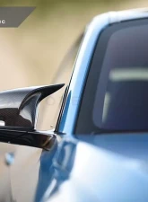 Auto Tecknic Replacement Version II M-Inspired Dry Carbon Mirror Covers BMW F22 2-SERIES | F30 3-SERIES | F32 / F36 4-SERIES | F87                                     - ATK-BM-0142-DCG - Image 5