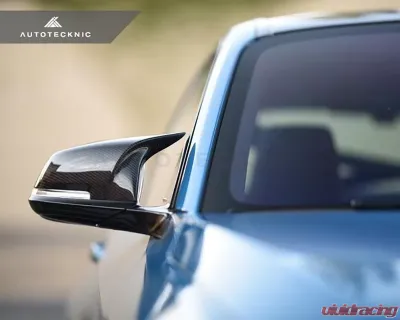 Auto Tecknic Replacement Version II M-Inspired Dry Carbon Mirror Covers BMW F22 2-SERIES | F30 3-SERIES | F32 / F36 4-SERIES | F87 - ATK-BM-0142-DCG