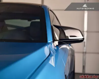 Auto Tecknic Replacement Version II M-Inspired Dry Carbon Mirror Covers BMW F22 2-SERIES | F30 3-SERIES | F32 / F36 4-SERIES | F87 - ATK-BM-0142-DCG