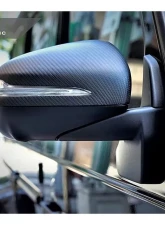 AutoTecknic Dry Carbon Replacement Mirror Covers w/ Gloss Finish Surface Mercedes-Benz W464 G-Wagon                                     - ATK-MB-0306 - Image 3