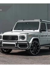 AutoTecknic Dry Carbon Replacement Mirror Covers w/ Gloss Finish Surface Mercedes-Benz W464 G-Wagon                                     - ATK-MB-0306 - Image 4